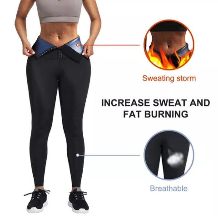 LesDoIt High Waist Sauna Leggings