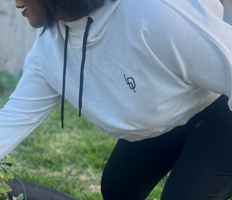 LesDoIt Crop Top Hoodies