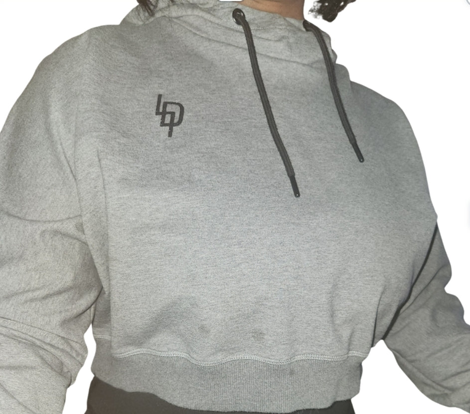 LesDoIt Crop Top Hoodies