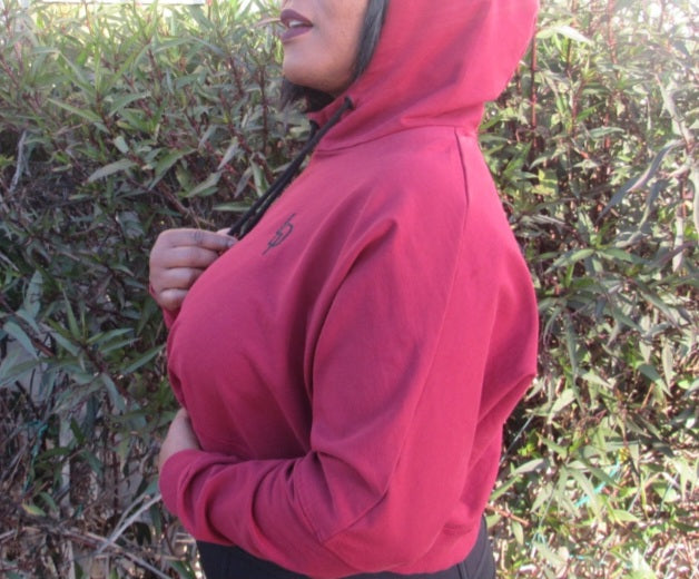 LesDoIt Crop Top Hoodies