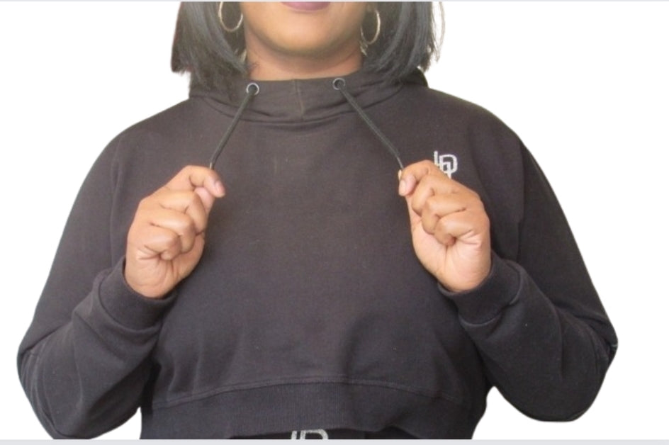 LesDoIt Crop Top Hoodies